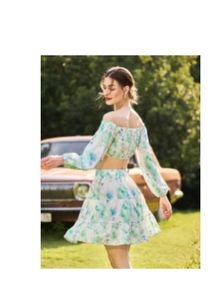 Urbanic Skirt And Crop Top