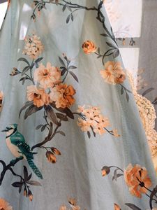 Beautiful Sea Green Night Dress