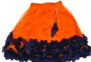 Orange Lehenga