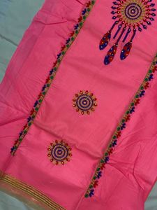 Unstitched Cotton Suit Material
