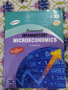 Microeconomics class 12 book