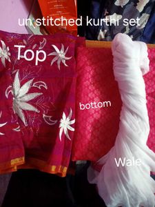 Unstitched Kurta Set