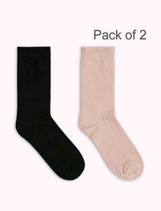 Zivame Calf Length Socks Pack Of 2
