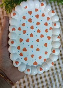 Heart Decor Plate Set