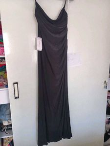 Elegant Black Maxi Dress(Open For Offers)