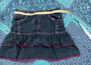 Y2K Denim Mini Skirt