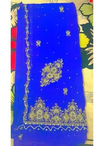 Blue Saree