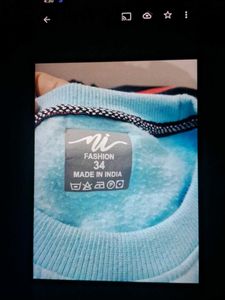 Blue &#34;Just Kickin&#39; It&#34; Sweatshirt