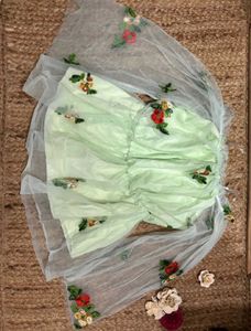 Floral Embroidered Off-Shoulder Top