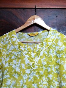 Indira Brand Floral Print Long Kurtas For Women