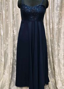 🎊🥳Buy One Get 1 Free🥳🎊 Blue Sequins Gown