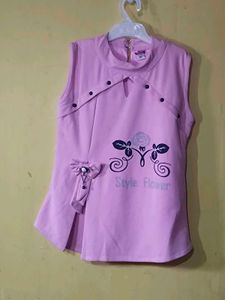 Pink &#39;Style Flower&#39; Top
