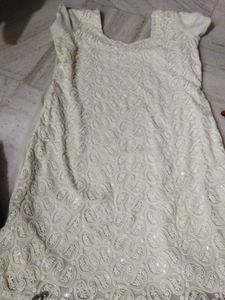 Chikkankari Kurthi New Stylish