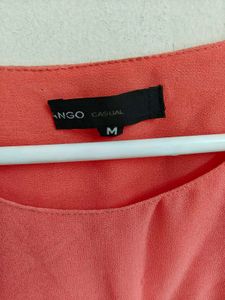 MANGO Pink Top