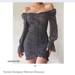 Floral Off-Shoulder Mini Dress