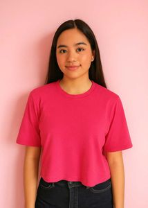 Pink Casual T-Shirt