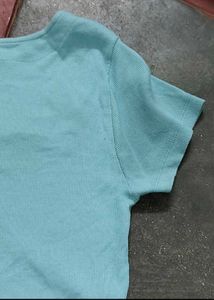 Pretty blue crop top