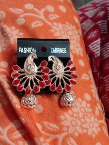 Peacock Shape Earrings