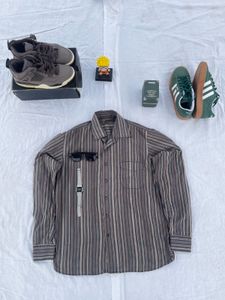 Multi Colours Striped Shirt Unisex
