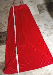 Brand New Bridal Red 2 Piece Long Nighty Set