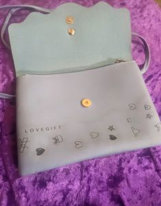 Women Designer Sling Bags Pastel Blue