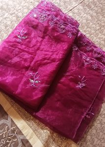 Violet Dupatta For Party Wear In Lowest Price