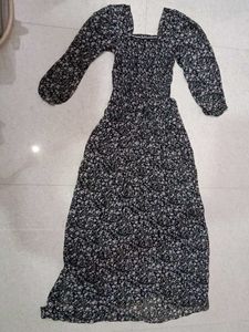 Floral Print Maxi Dress