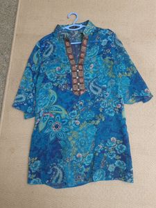 Gorgeous Georgette-Chiffon Printed Party Top