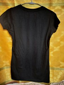 Foil Print Party T Shirt S