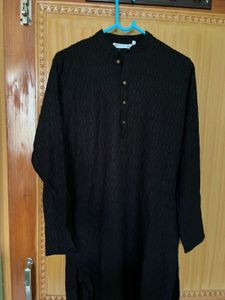 Men&#39;s Black Kurta