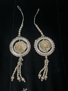 NEW 8 Piece Lehenga, Blouse &amp; Dupatta Latkan
