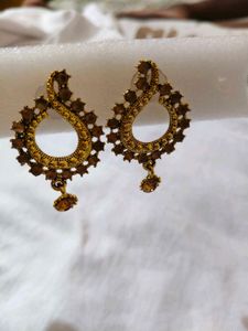 Elegant Gold Earrings