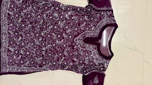 Elegant Purple Kurta💜