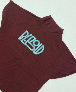 Burgundy Graphic Tee