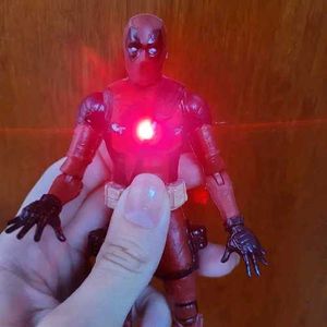 Deadpool Wolverine Figures Dolls With Lights
