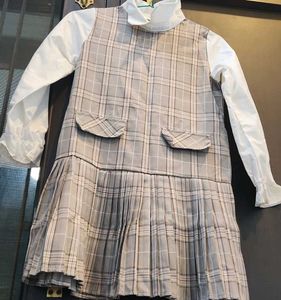 Girls Plaid Dress