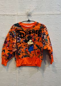 🇬🇧 Disney imported Floral Sweatshirt