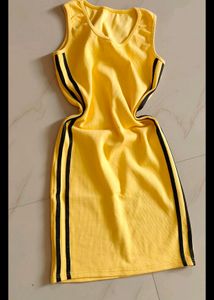 Yellow Bodycon Dress