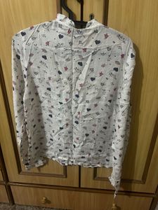 Patterned Shirt- S