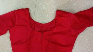 Lovely Embroidery Red Churider Black Patiala Pant