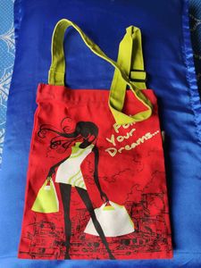 Pure Cotton Big Sling Bag