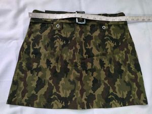 Camo Mini Skirt