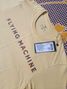 Flying Machine Backprint Tshirt Size-M