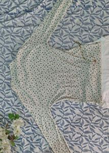 Coquette Vintage Floral Long Sleeve Top