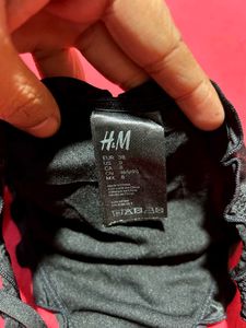 H&amp;M Black Lace Bikini Panty