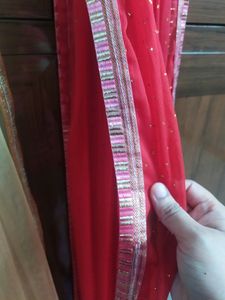 Red Dupatta