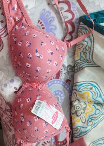 Floral Print Bra