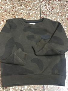 Cute Camo Print Sweatshirt