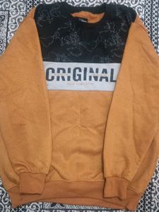 Stylish Color Block Sweatshirt