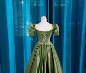 New Long Satin Gown